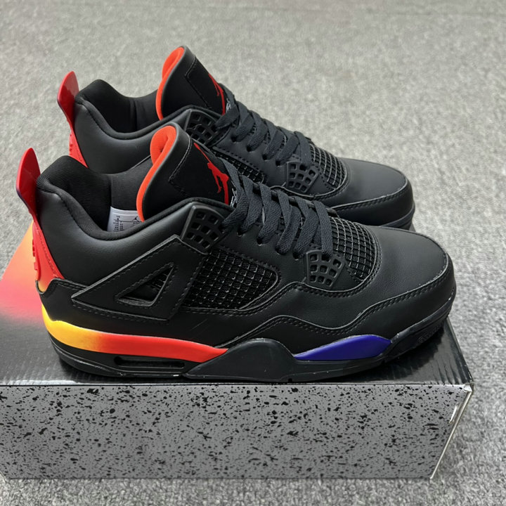 Nike Homme J Balvin x Air Jordan 4 Retro Noir Chaussures